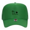 OTTO Cap 5 Panel High Crown Mesh Back Trucker Hat Thumbnail